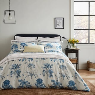Etchings and Roses China Blue