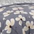 Vantona Kimono Floral Grey small 6968B