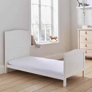 Baby Fitted Sheet Twin Pack White