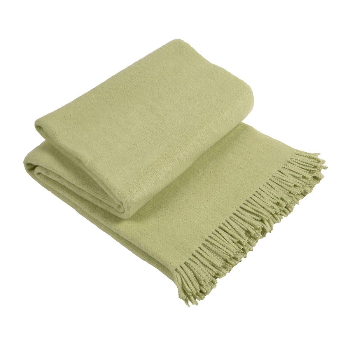 Christy Cozy Throw Sage JustLinen