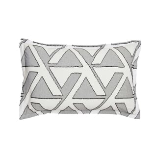 Alana Clipped Jacquard White