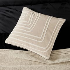Kaia Linen and Ivory Cushion