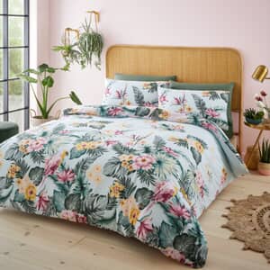 Tropical Floral Blue