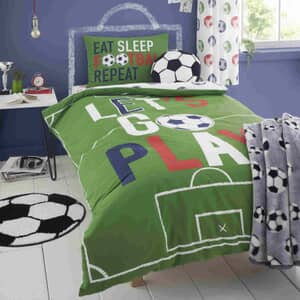 Eat Sleep Football Green