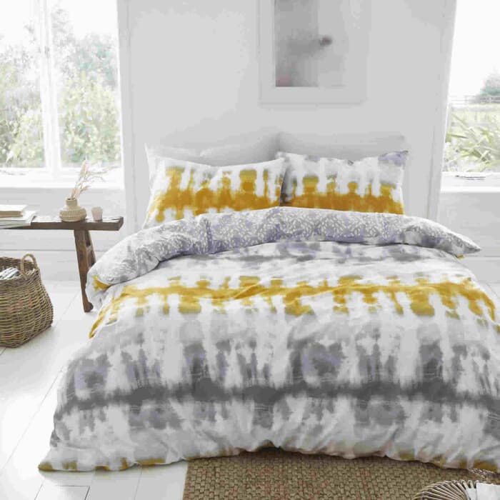 Pineapple Elephant Hermosa Tie Dye Grey and Ochre large