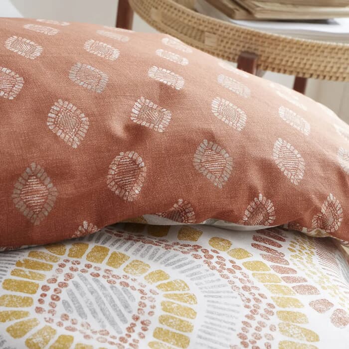 Pineapple Elephant Ziri Terracotta JustLinen