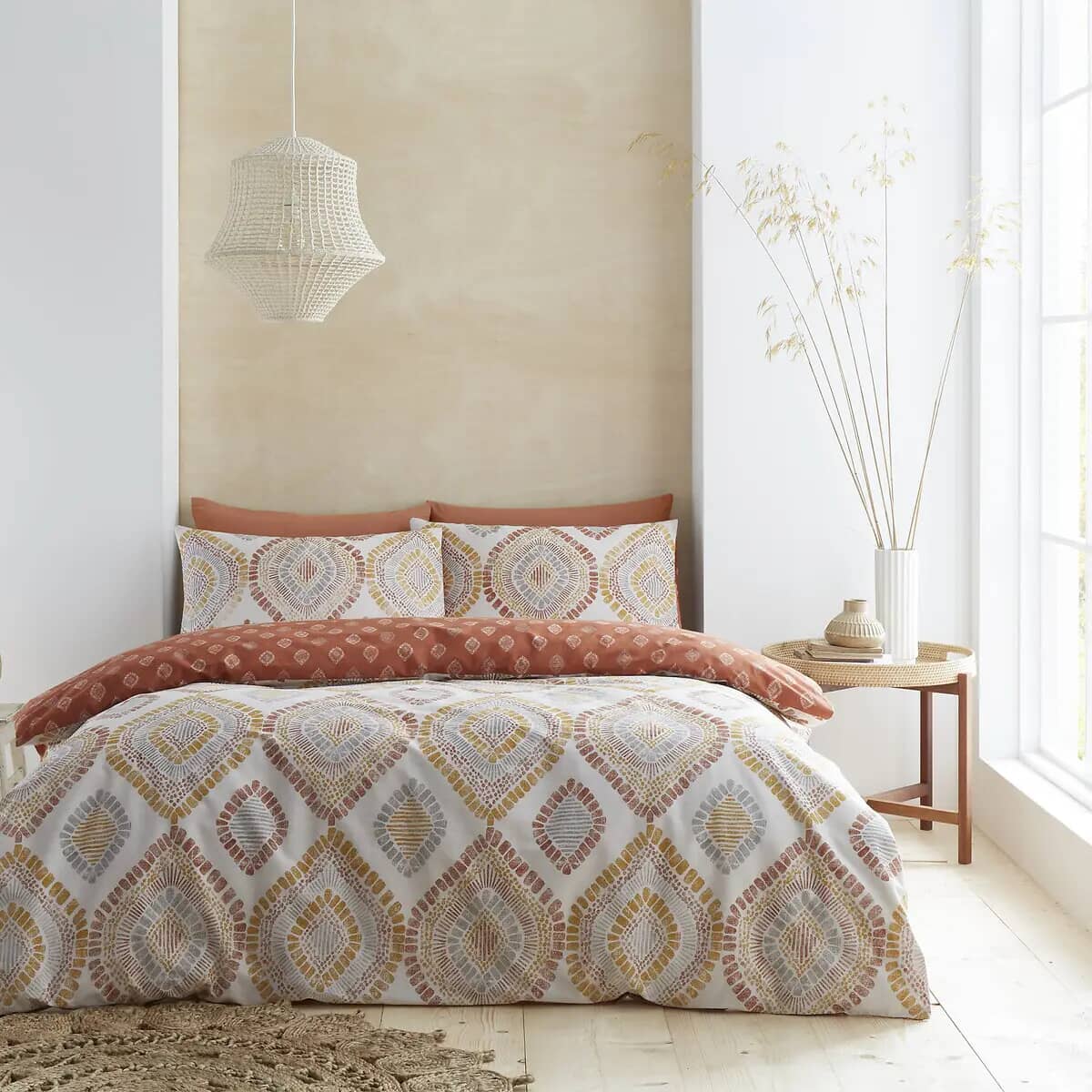 Pineapple Elephant Ziri Terracotta JustLinen