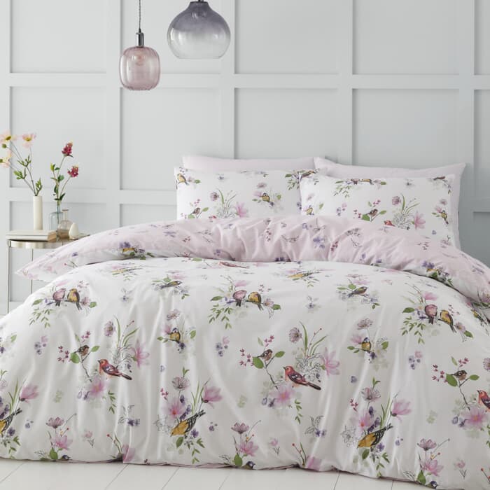 Catherine Lansfield Songbird Pink large