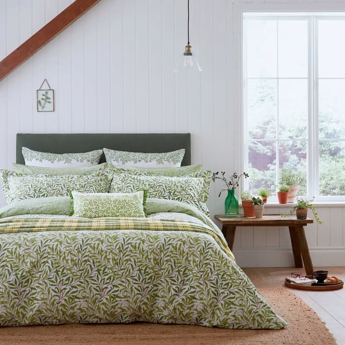William Morris Willow Bough Leaf Green large