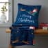 Catherine Lansfield Santas Christmas Wonderland Throw Navy small 7264C