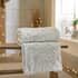 Deyongs Dakota Faux Fur Throw Silver small