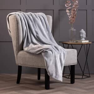 Heat Holder Blanket Ice Grey