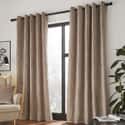 Pinsonic Leaf Curtains Warm Grey