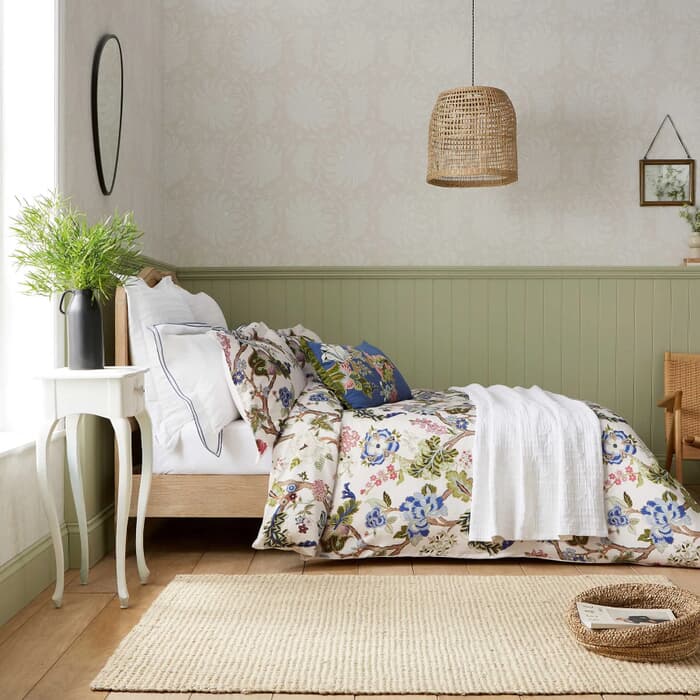 Sanderson Fusang Tree Peacock Blue large