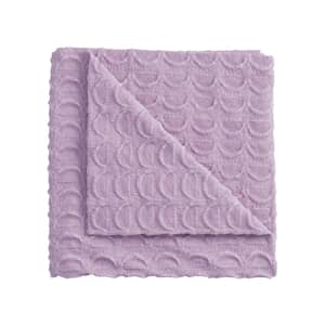 Mimi Knitted Throw Lavender