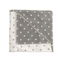 Star Woven Throw Grey