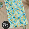 Summer Fruits Beach Towel In A Bag