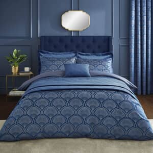 Art Deco Pearl Navy