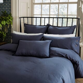 Linen Cotton Blue