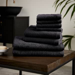 Quick Dry Towels Black