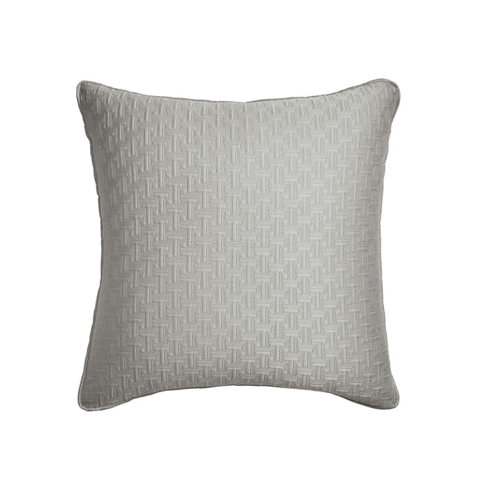 Ted Baker T Quilted Sham Silver large