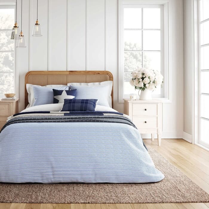 Helena Springfield Ticking Stripe Blue large