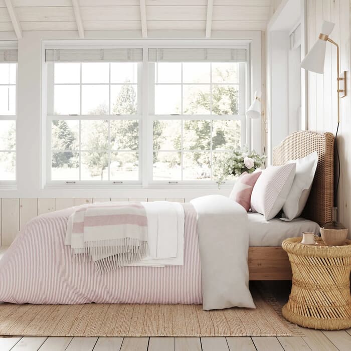 Helena Springfield Ticking Stripe Pink large