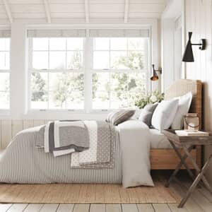 Breton Stripe Grey