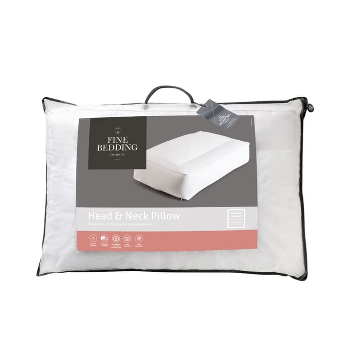 Fine Bedding Co Head and Neck Pillow large