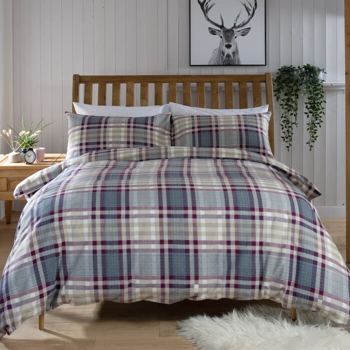 Deyongs Malvern Check Brushed Cotton large