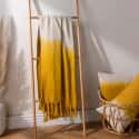 Mizu Throw Ochre