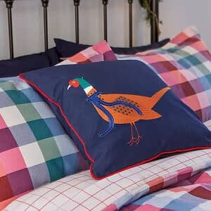 Merry Check Cushion