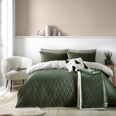 Cosy Soft Christmas Tree Green