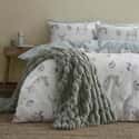Carved Faux Fur Sage Throw