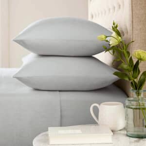 Brushed Cotton Silver