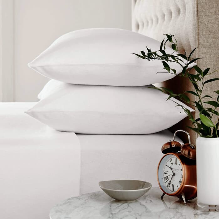 Helena Springfield Brushed Cotton White large