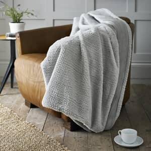 Sandringham Throw Platinum
