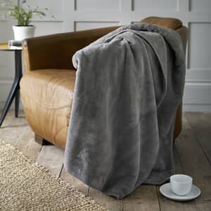 Windsor Throw Charcoal