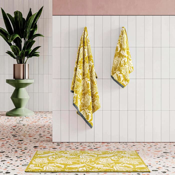 Ted Baker Baroque Towels Gold large