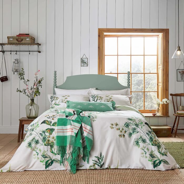 Joules Lakeside Floral Green large