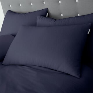 Brushed Cotton Navy Blue