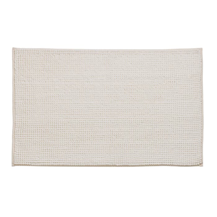 Catherine Lansfield Bobble Bath Mat Cream large