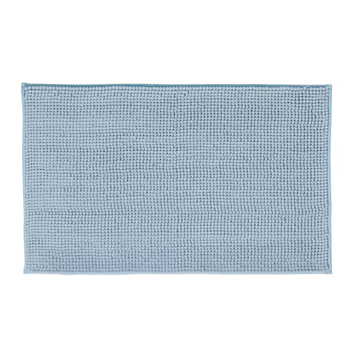 Catherine Lansfield Bobble Bath Mat Duck Egg large