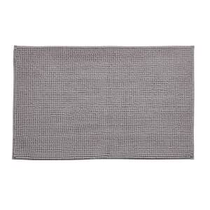 Bobble Bath Mat Silver