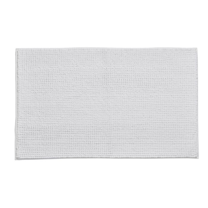 Catherine Lansfield Bobble Bath Mat White large
