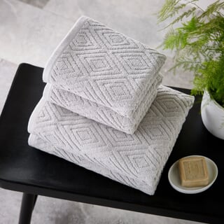 Diamond Geo Sculpted Grey