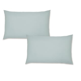 Easy Iron Percale Duck Egg Blue