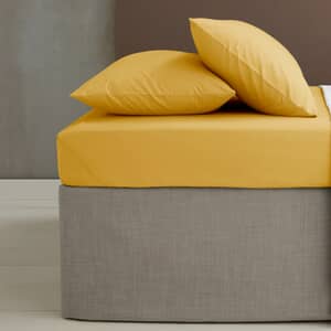 Easy Iron Percale Ochre