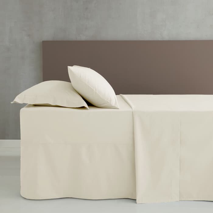 Catherine Lansfield Easy Iron Percale Cream large