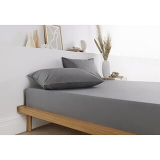 Shades Cotton 200 Thread Count Charcoal